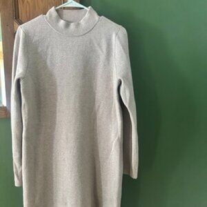 Ann Taylor sparkly sweater dress L